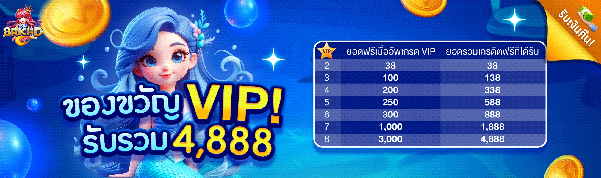 8RichD ทางเข้า